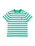 Polo Ralph Lauren boy striped cotton t-shirt Green/white