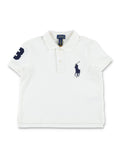 Polo Ralph Lauren Big Pony cotton piqué for kids White Tshirt