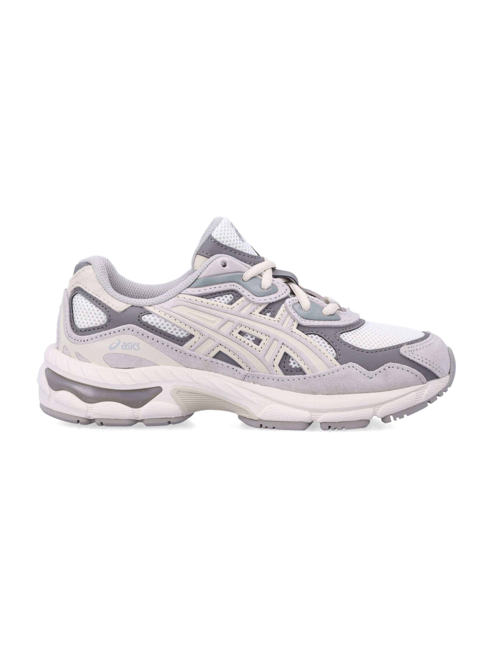 Asics GEL-NYC GS Kids sneakers in suede & mesh Platinum Insert