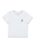 Nike Jordan Fitted Logo Cotton T-Shirt For Girls White Tshirt