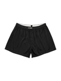 MM6 Maison Margiela washed silk boxer Black Underwear