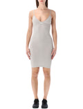 Abito sottoveste senza cuciture di MM6 Maison Margiela Light Grey Cotton Underwear