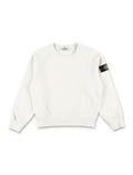 Stone Island Junior raglan sleeves sweatshirt Burro Cotton