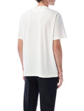 Golden Goose Vintage White Cotton Logo T-Shirt - M