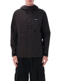 Patagonia Outdoor Everyday Rain Jacket Black Recycled Nylon Lining