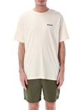 Patagonia P-6 organic cotton Logo tee Natural Tshirt