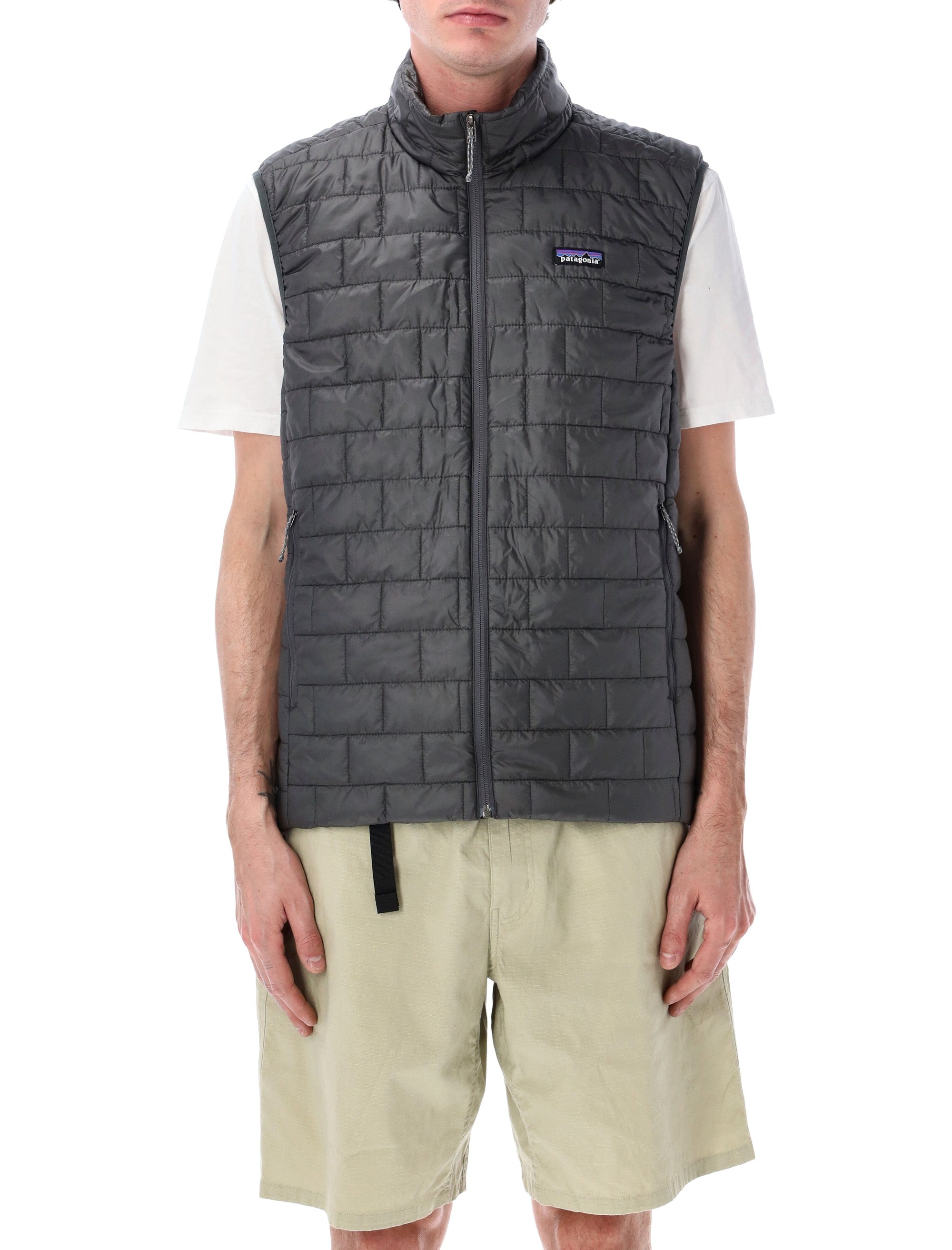 Patagonia Nano Puff® Vest Forge Grey Recycled Polyester Lining - S