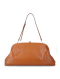 Alberta Ferretti leather shoulder bag Brown