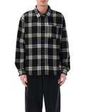 Nike Jordan Flight check flannel shirt Black Polyester