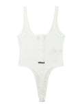Versace ribbed cotton bodysuit White Underwear