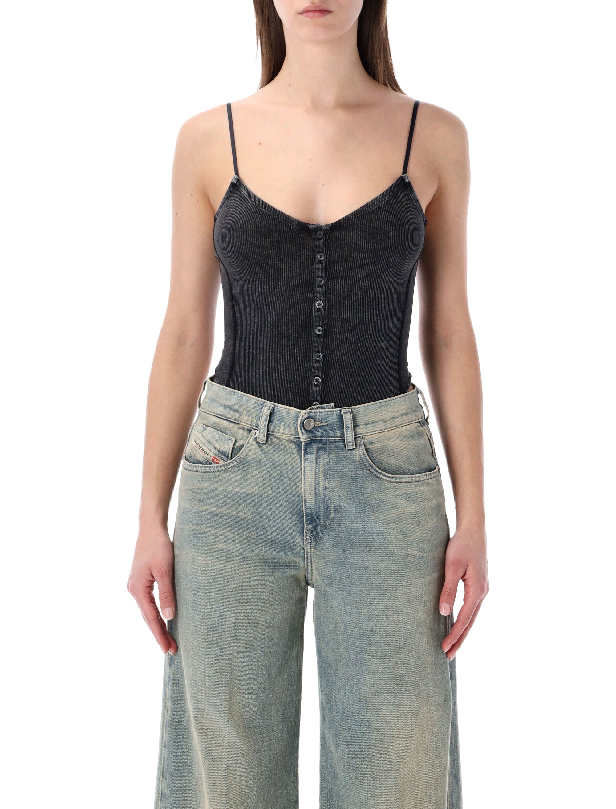 Diesel T-Ley bodysuit Black Viscose