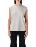 Diesel T-Embej sleeveless cotton t-shirt Grey Mist Tshirt