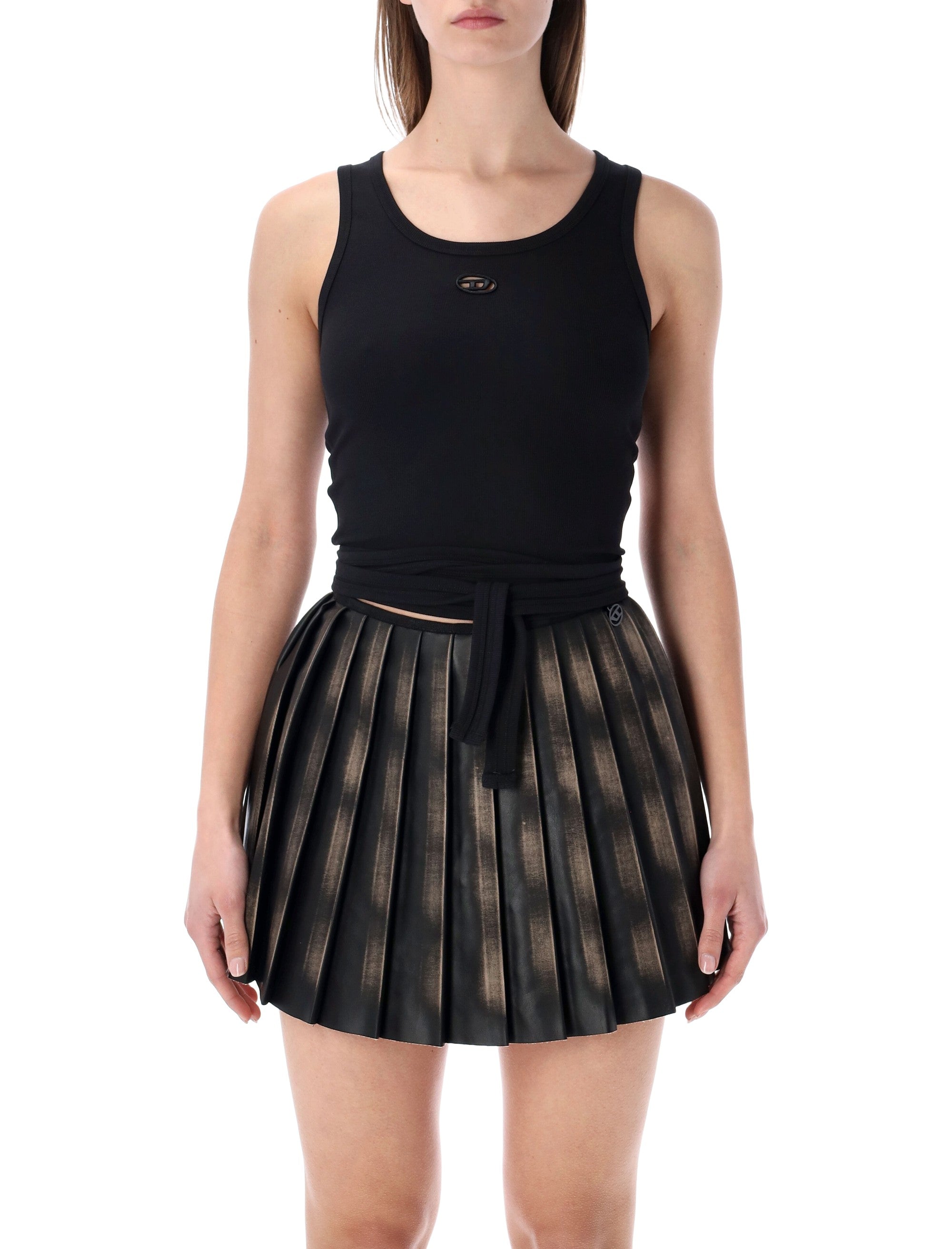 Diesel T-Anky-Tail-S1 top Black Cotton