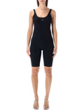 Diesel black technical jumpsuit Polyamide