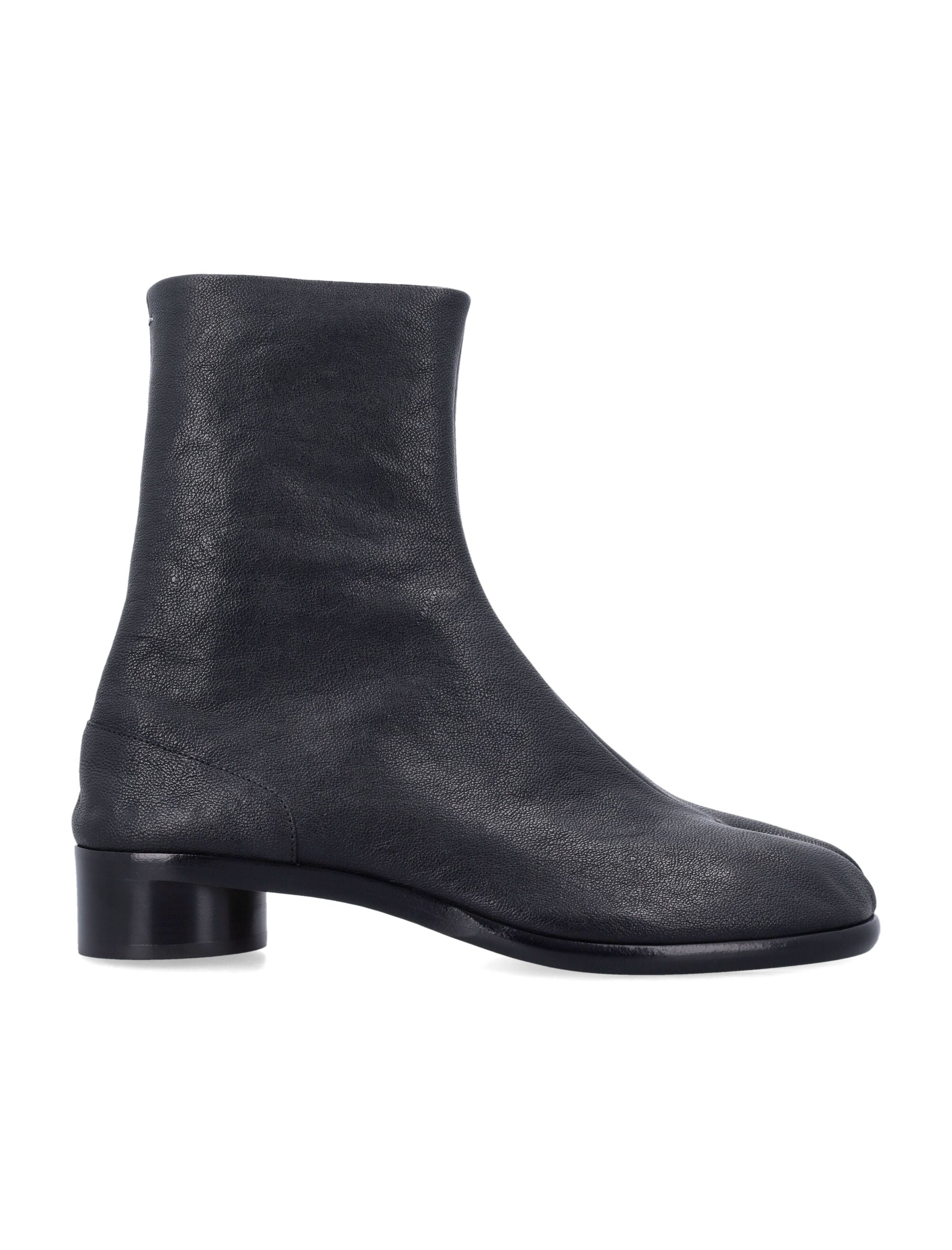 Maison Margiela camel leather Tabi ankle boots Black Upper