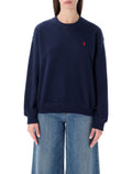 Polo Ralph Lauren cotton fleece crewneck sweatshirt Cruise Navy