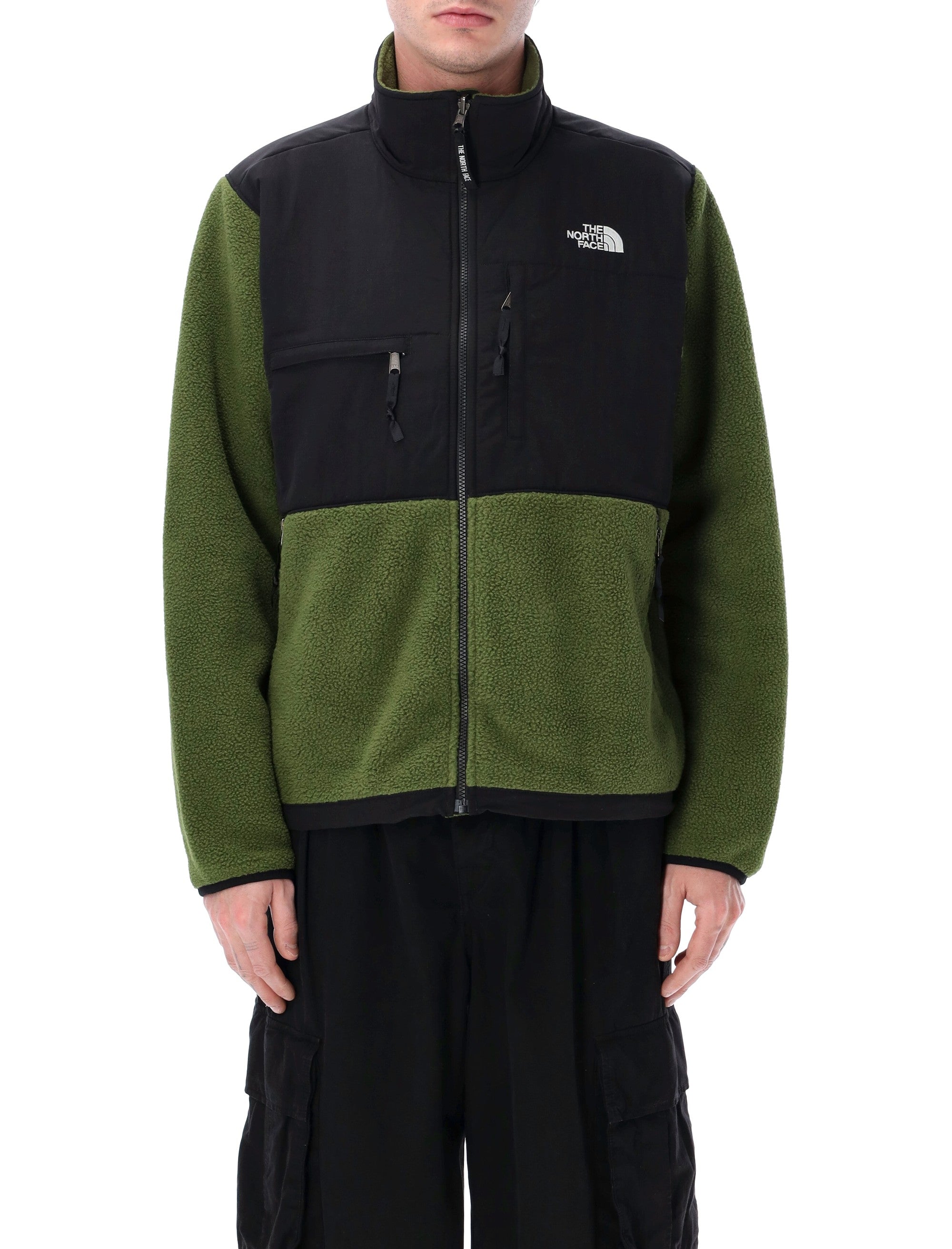 The North Face Retro Denali fleece jacket Olive Recycled Polyester