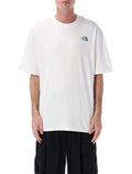The North Face Liquid NSE Box Oversized Graphic t-shirt White Cotton Tshirt