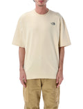 The North Face Plant & Flora Oversized T-Shirt Light Beige Cotton
