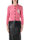 Marant Étoile Newton cardigan Bubblegum Cotton
