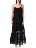Marant Étoile Paule lace dress Black Cotton