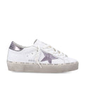 Golden Goose Hi Star white sneakers Grey Lillac Upper