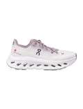 ON Running Cloudtilt Lightweight Womans Sneakers in beige and violet Heron Dew Upper