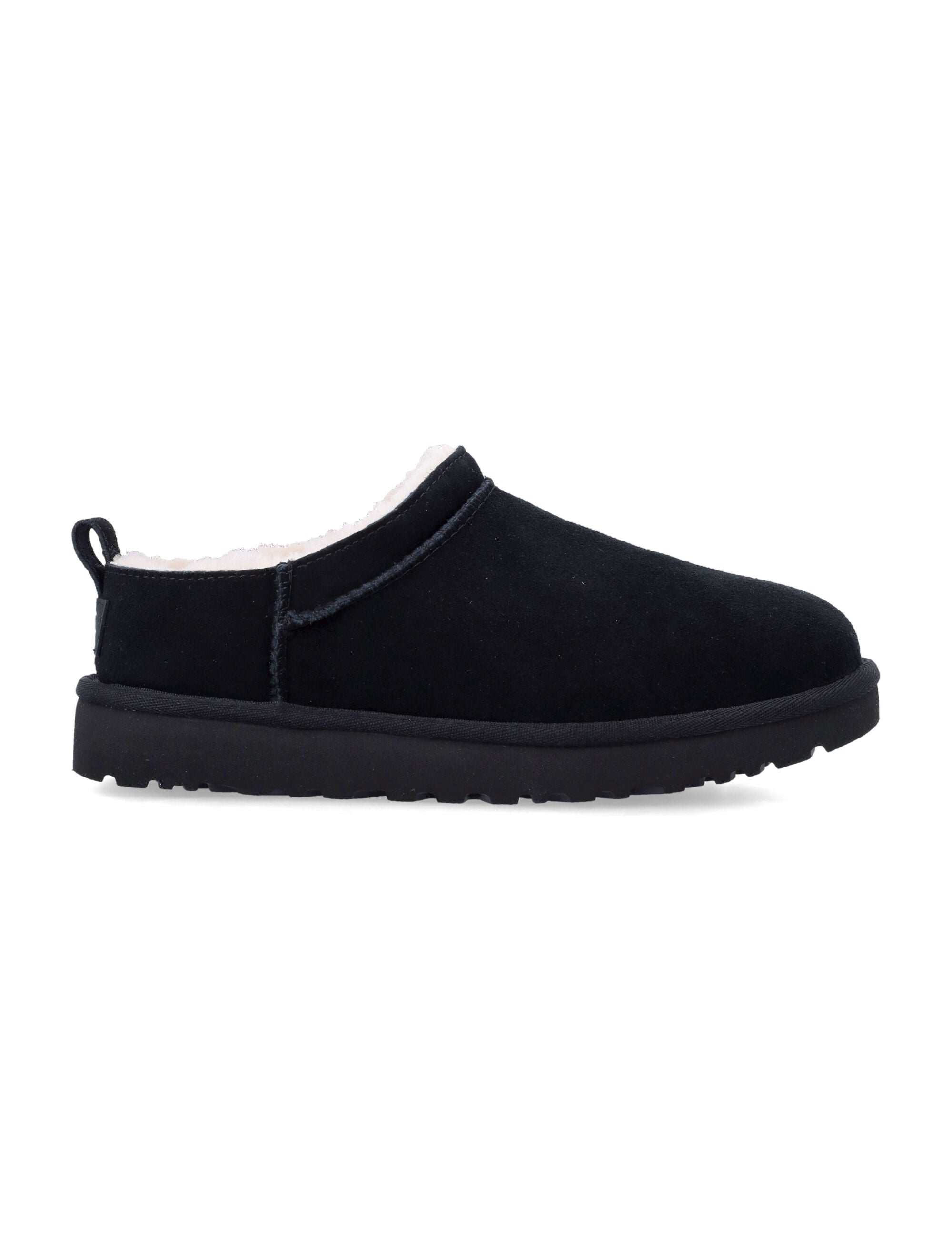 Mans UGG Classic Micro suede sheepskin boots Black Upper