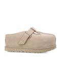 UGG Goldenstar Hi Suede Clog Sand Upper Mules