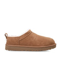 UGG Classic Micro suede sheepskin boots Chestnut Upper Mules