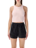 Adidas Originals Essentials ribbed tank top - pink Sandy Cotton