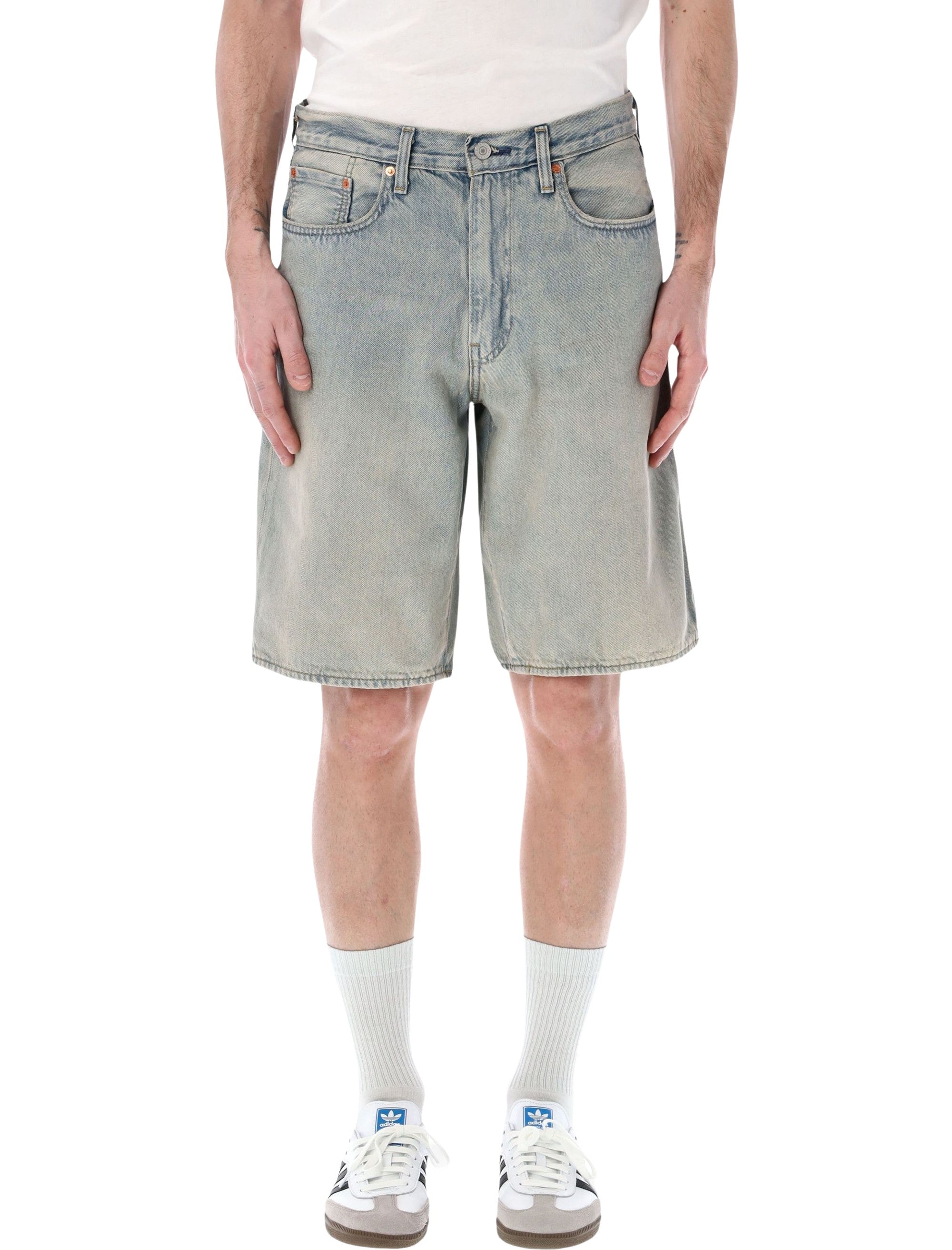 Levis® 478™ Baggy denim shorts Dk Blue Cotton