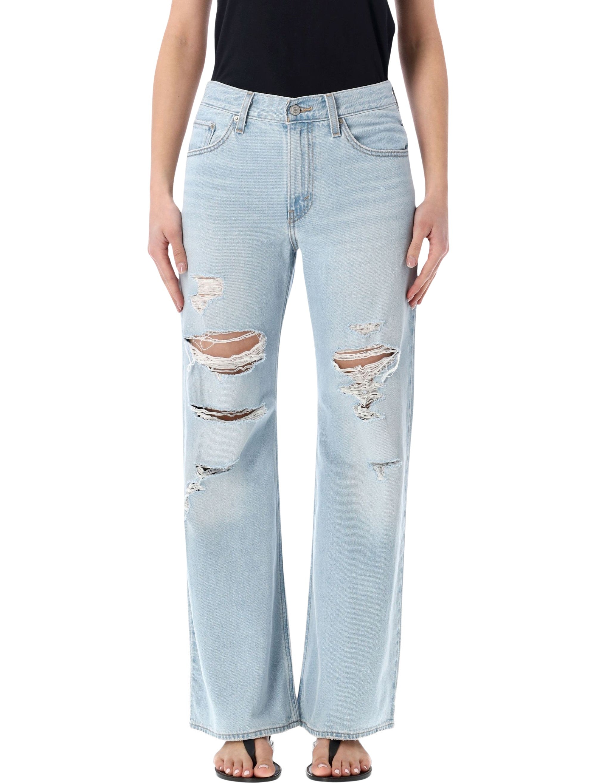 Levis Loose Boot jeans Do It Again Broken Denim Cotton