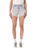 Levis 501® Curve denim shorts Rose Up Raw Hem Cotton