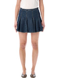 Levis denim mini skirt Fell Off Dark Blue Cotton