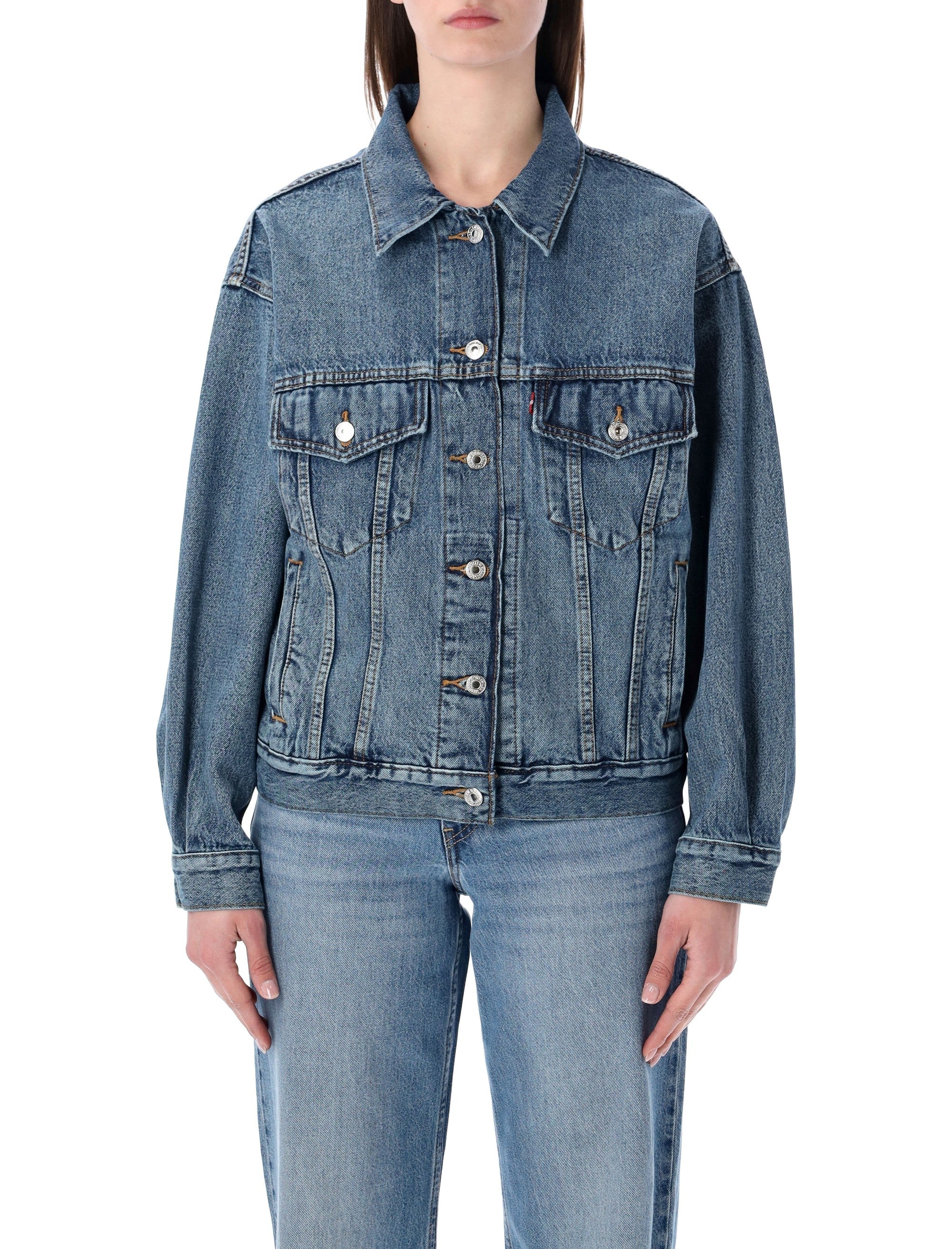 Levis 90s Trucker jacket Turning Heads Blue Cotton