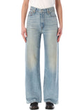 Levis Ribcage wide leg jeans High Gloss Cotton