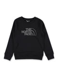 The North Face Drew Peak kids sweatshirt Black Cotton