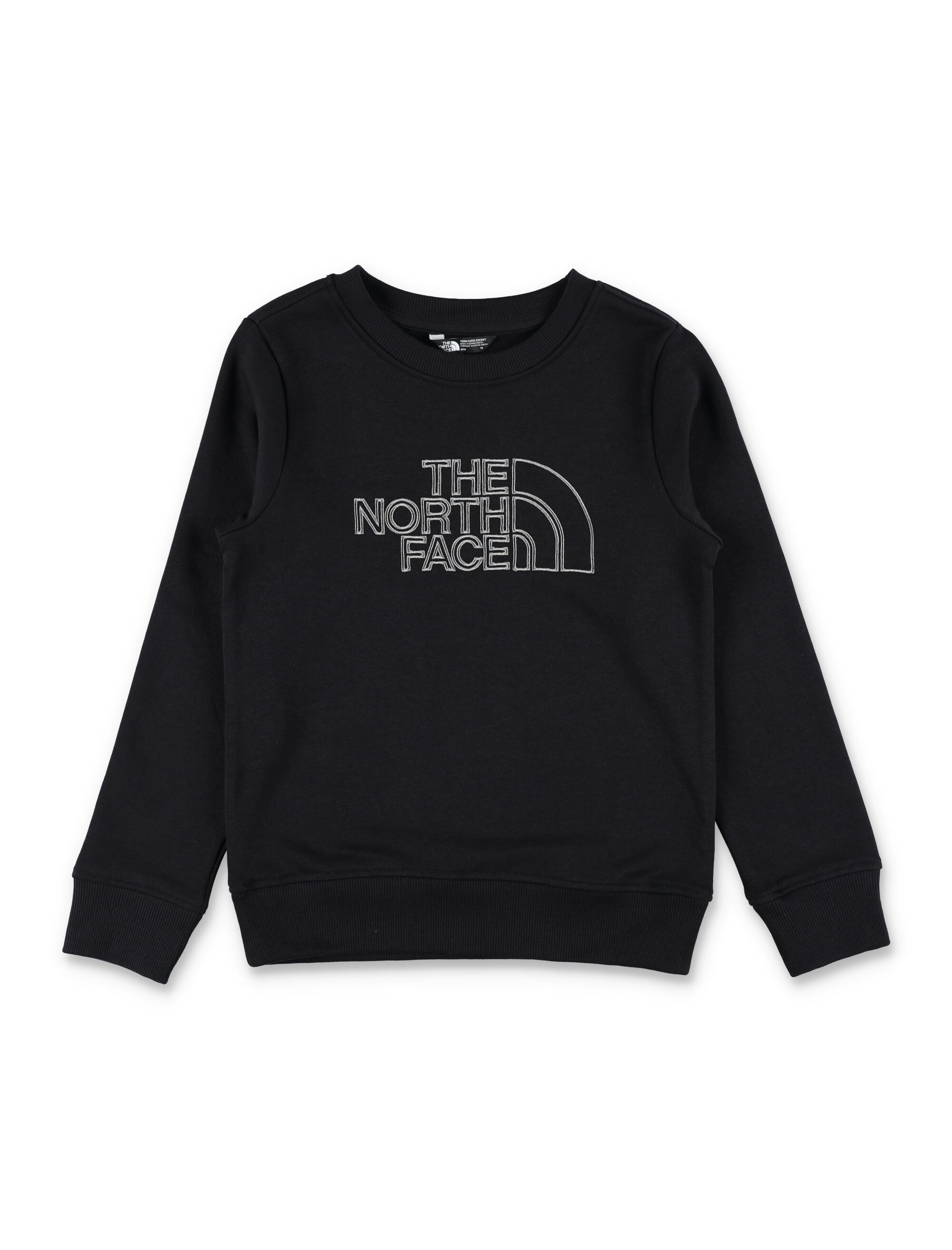 The North Face Drew Peak kids sweatshirt Black Cotton