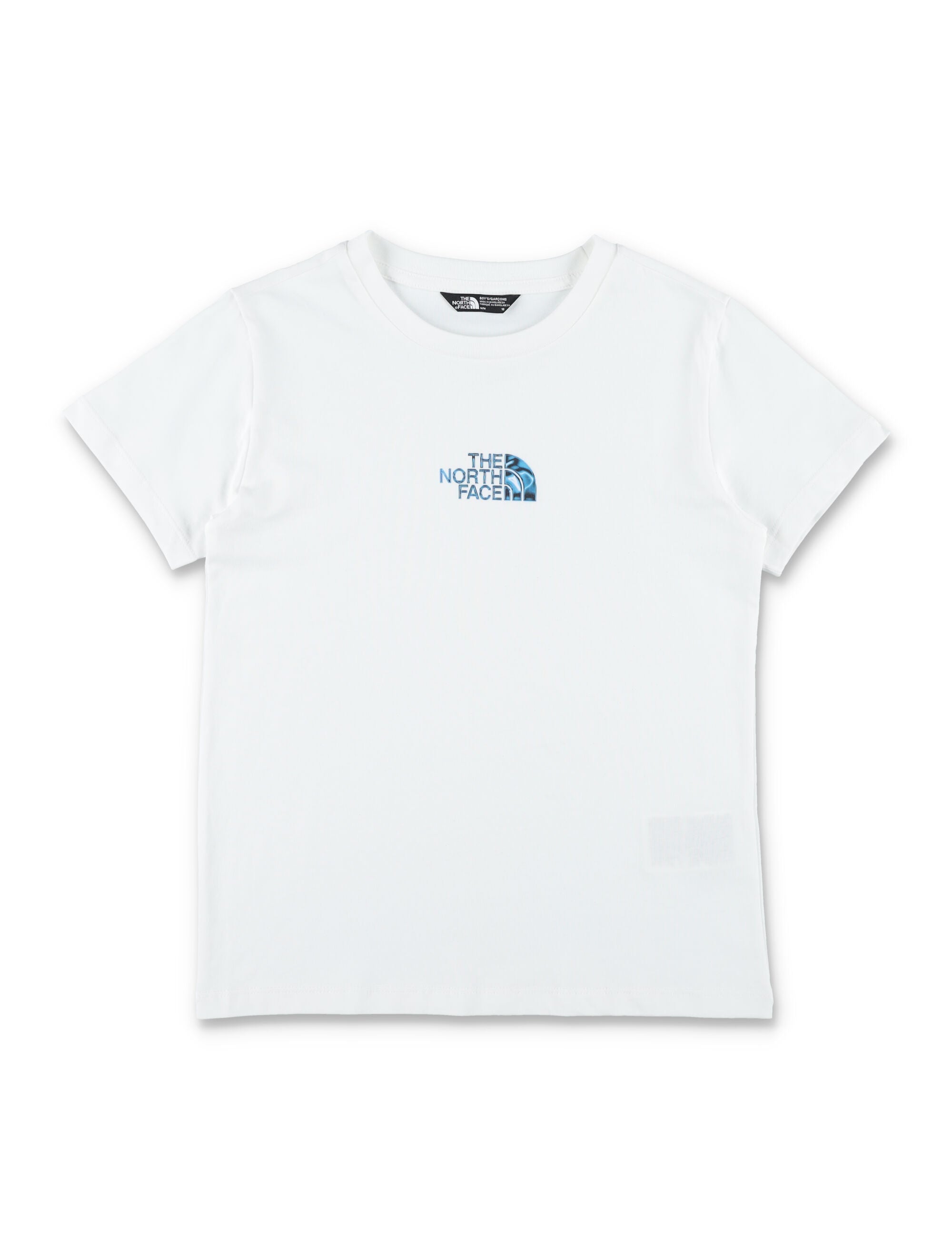 The North Face kids Liquid logo T-shirt White Cotton