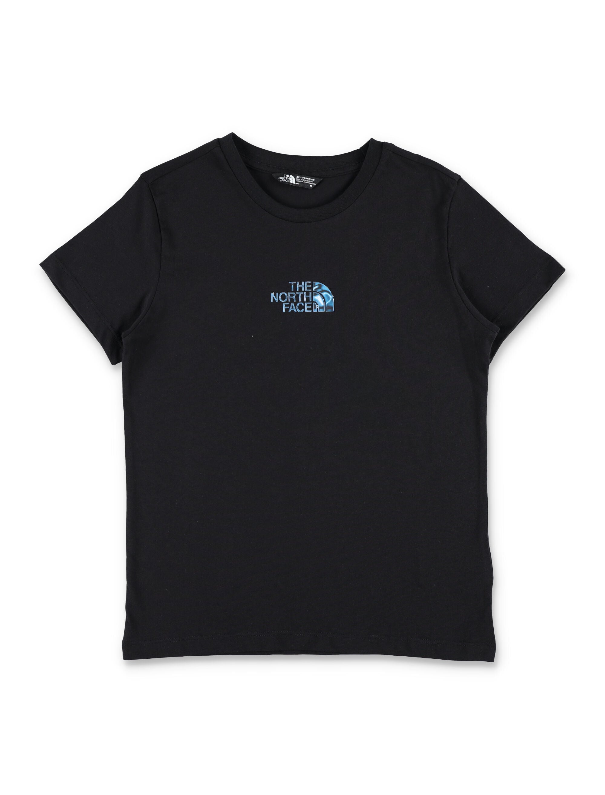 The North Face kids Liquid logo T-shirt Black Cotton