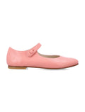 Bonpoint Ella coral leather ballerinas Flat Shoes