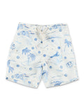 Bonpoint Ariel swim shorts for kids Imp Bleu Polyester Recycled Swimwear