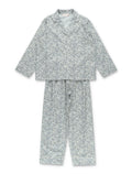 Bonpoint Liberty two-piece pajamas Blue Floral Print Organic Cotton Pyjamas
