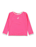 Bonpoint Laney long-sleeve tee for girls Rose Fluo Recycled Polyamide Swimwear