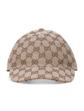 Gucci Kids Original Gg Baseball Hat Cocoa Polyester