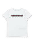 Gucci kids printed logo cotton t-shirt New White