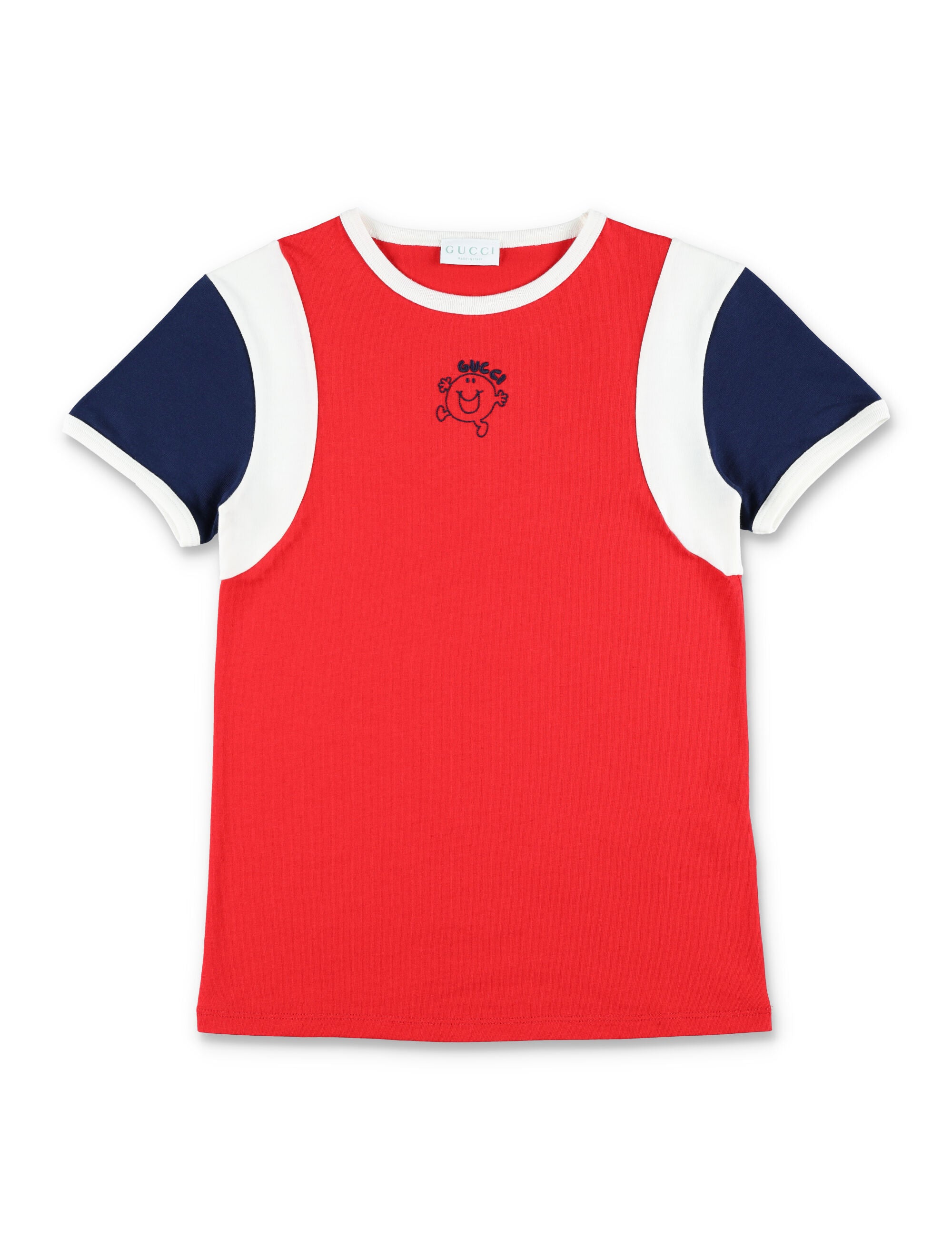 Gucci kids cotton graphic T-shirt Red