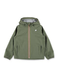 K-Way Jack waterproof jacket for kids Green Nylon