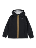 K-Way Marguerite waterproof jacket for kids Black Polyester Lining